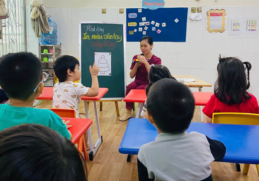 Day-tre-tang-dong-o-quan-Go-Vap